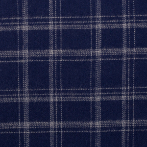 Flanell Karo dunkelblau