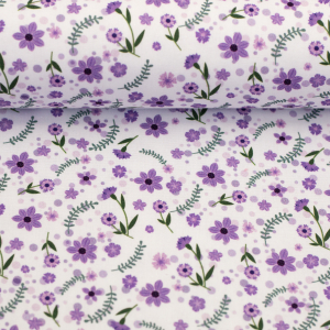 Streublümchen lila weiß