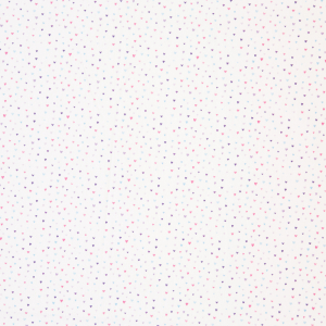 Bunte Herzen auf weiss