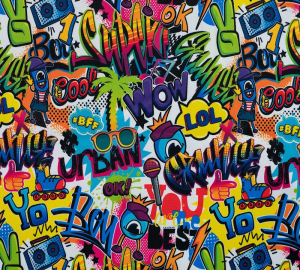 Alpenfleece Graffiti