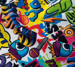 Alpenfleece Graffiti