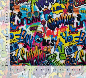 Alpenfleece Graffiti