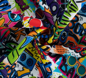 Alpenfleece Graffiti