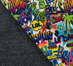 Alpenfleece Graffiti