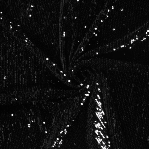 Paillette schwarz