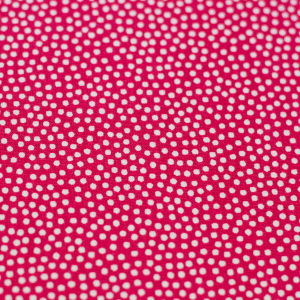 Baumwolle Dotty uni mit Punkten pink