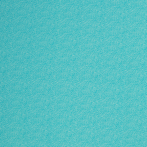 Baumwolle Dotty uni mit Punkten türkis