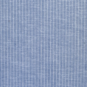 Baumwolle Leinen Streifen hellblau