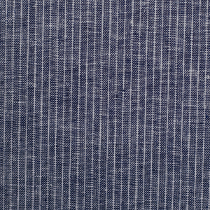 Baumwolle Leinen Streifen dunkelblau