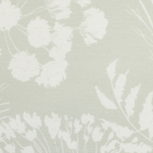 Beschichtete Baumwolle Blüten mint