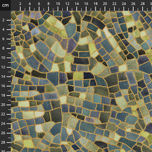 Flora & Form - Digital mit metallic gold 1L80