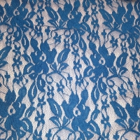 Spitze elastisch royalblau