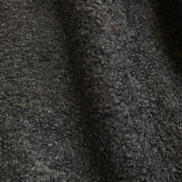 Wollboucle schwarz