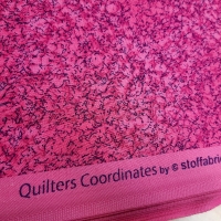 Patchworkstoff Quilters Coordinate pink schwarz