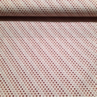 Kombi Patchworkstoff Dots altrosa natur