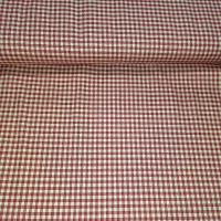 Nordsø rot natur kariert Oeko-Tex Standard 100