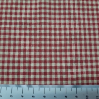 Nordsø rot natur kariert Oeko-Tex Standard 100