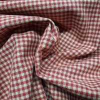 Nordsø rot natur kariert Oeko-Tex Standard 100