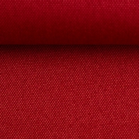 Robuster Taschen-und Bezugsstoff in Canvasoptik rot