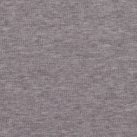 Baumwoll-Jersey melange uni/plain hellgrau