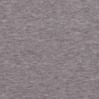 Baumwoll-Jersey melange uni/plain hellgrau