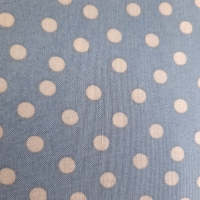 Patchworkstoff Basic Punkte blau