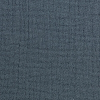 Musselin  rauchblau Double Gauze Jenke von Swafing Restschrumpfwert 10%