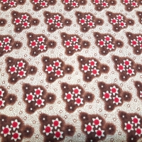 Traditioneller Patchworkstoff Edith 1840 - 1870 cent. kleingemustert mit Sternchen