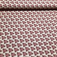 Traditioneller Patchworkstoff Edith 1840 - 1870 cent. kleingemustert mit Sternchen