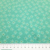 Jersey mint mit Blumen