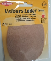 Velours-Leder Imitat Bügelflicken