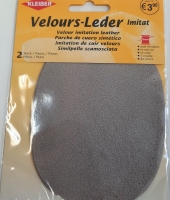 Velours-Leder Imitat Bügelflicken