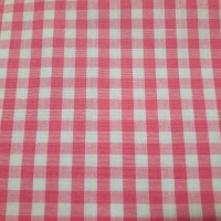 Karo Pink Weiß 5 mm