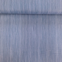 Patchworkstoff Basic dunkelblau gestreift