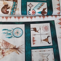 Panel Patchworkstoff Buffalo 0,60 x 1,12