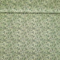 Patchwork Basic Filippas Line Zweige grün