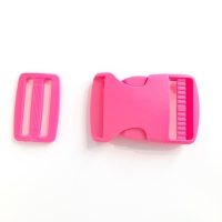 Steckschloss Kunststoff 4cm pink