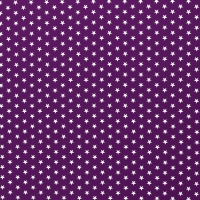 Baumwolle Sterne Violett