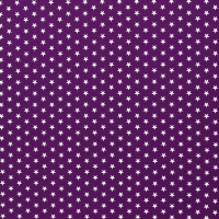 Baumwolle Sterne Violett