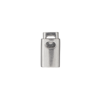Kordelstopper Silber Durchlass 4mm