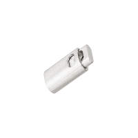 Kordelstopper Silber Durchlass 4mm