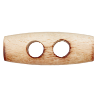 Holzstoffknebel Beige