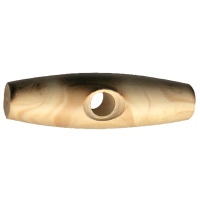 Holzstoffknebel Beige 40mm