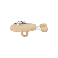 Kinderknopf Schaf beige