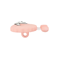 Kinderknopf Schaf rosa
