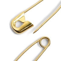 Sicherheitsnadeln gold 38mm 150 Stück