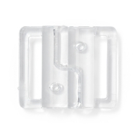 Bikiniverschluss transparent verschiedene Größen