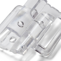 Bikiniverschluss transparent verschiedene Größen