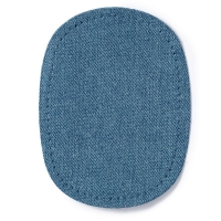 Jeans Patch mittelblau