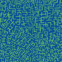 Kaffe Fassett blau grüner farbenprächtiger Druck